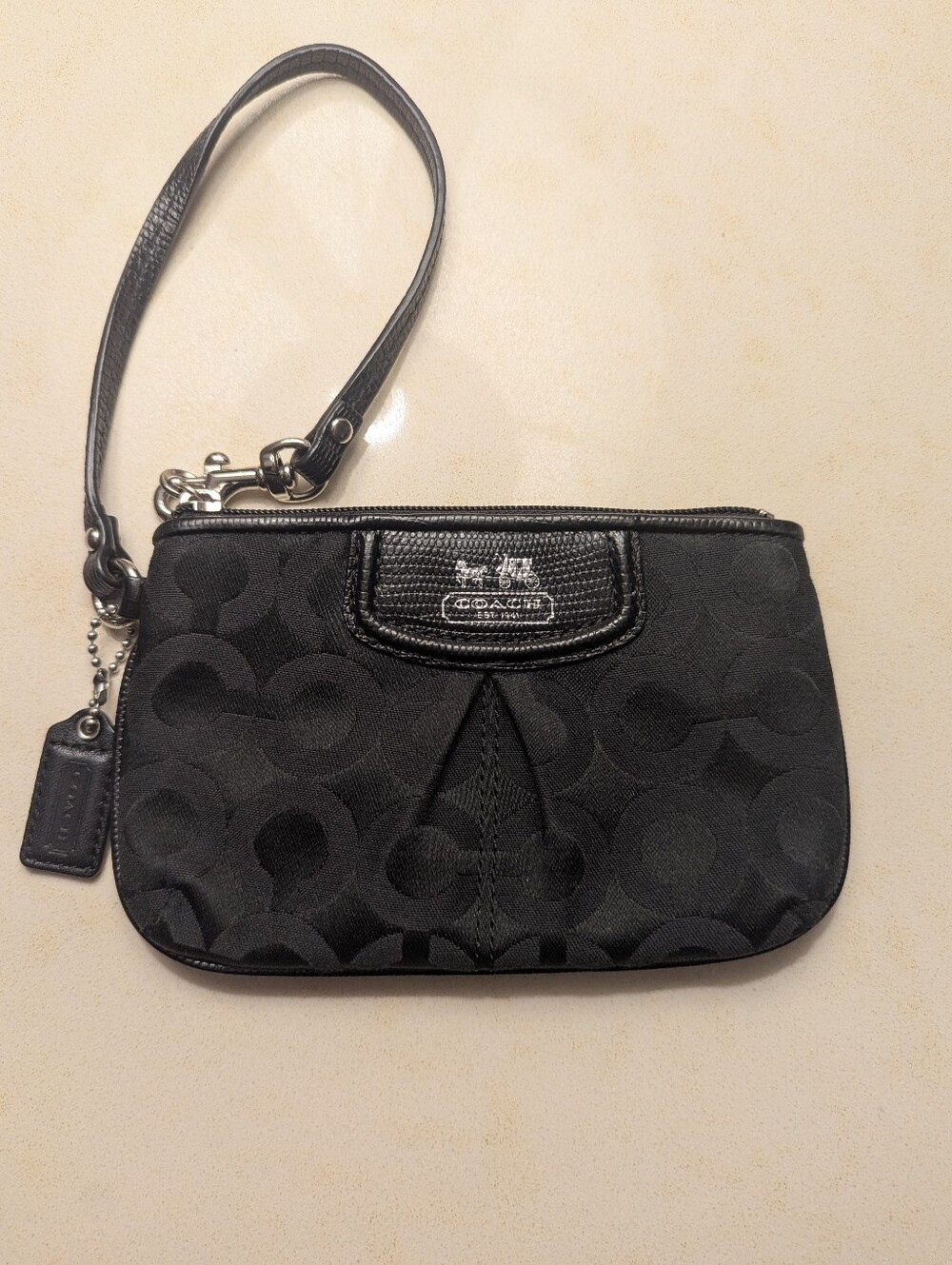 Coach Madison Op Art Wristlet - Picture 2 of 7